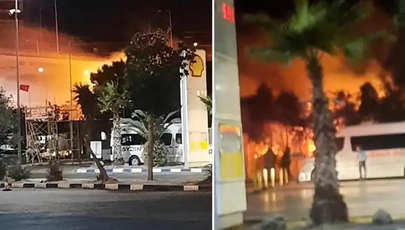 İzmir Otogarı'nda Yangın Korkutan Anlar Yaşattı!
