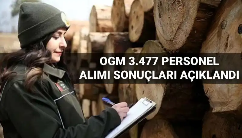 OGM Personel Alımı Sonuçları Açıklandı! 2025 Yılı İçin Şoför ve Temizlik Görevlisi Başvuruları