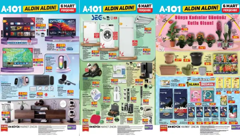 6 Mart A101 Aktüel Ürünleri: En İyi Fırsatlar Sizi Bekliyor!